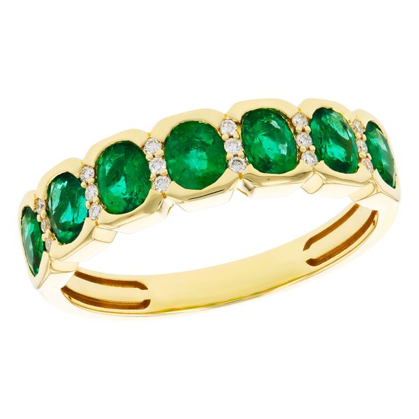 Gemstone Wedding Band Robertson Jewelers New Milford, CT
