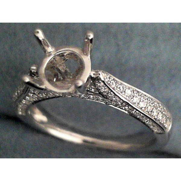 Engagement Semi-mount Rings Image 2 Robertson Jewelers New Milford, CT