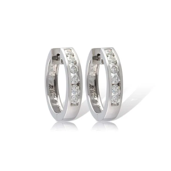 Diamond Fancy Earrings Robertson Jewelers New Milford, CT