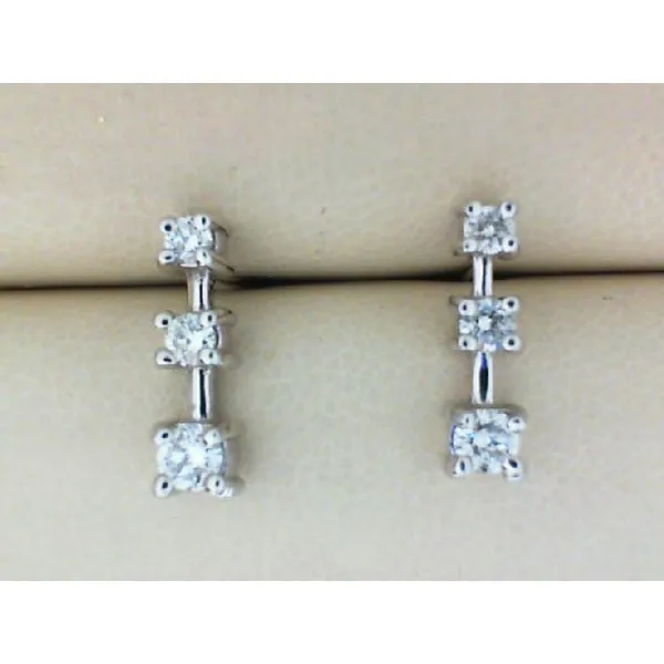 Diamond Fancy Earrings Robertson Jewelers New Milford, CT