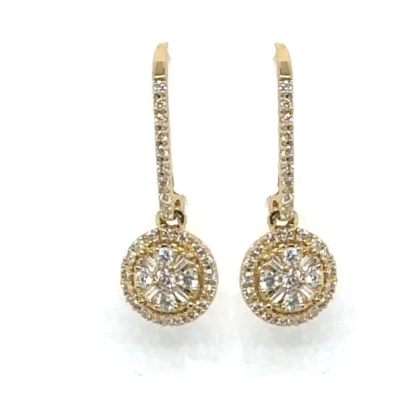 Diamond Fancy Earrings Robertson Jewelers New Milford, CT
