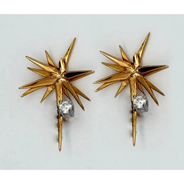 Diamond Fancy Earrings Robertson Jewelers New Milford, CT
