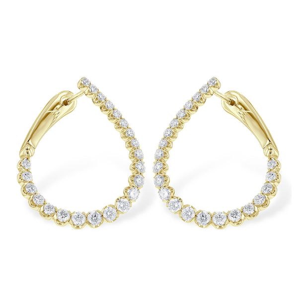 Diamond Fancy Earrings Robertson Jewelers New Milford, CT
