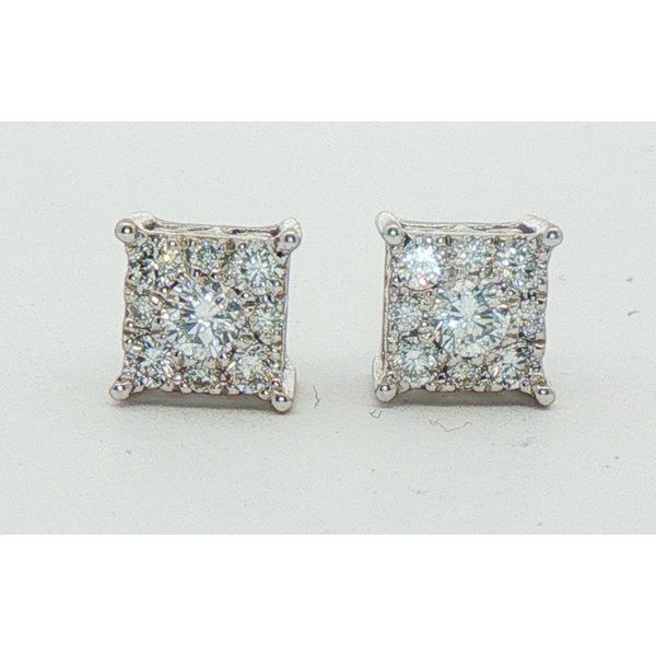 Diamond Fancy Earrings Robertson Jewelers New Milford, CT
