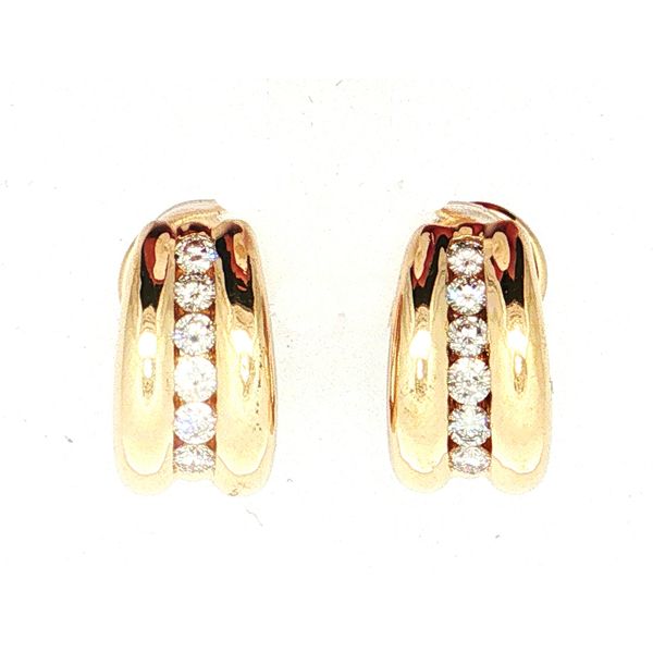 Diamond Fancy Earrings Robertson Jewelers New Milford, CT