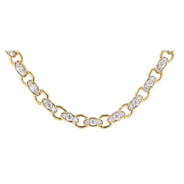 Diamond Necklace Image 2 Robertson Jewelers New Milford, CT