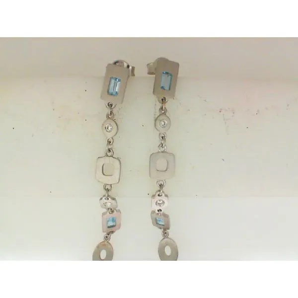 Colored Stone Earrings