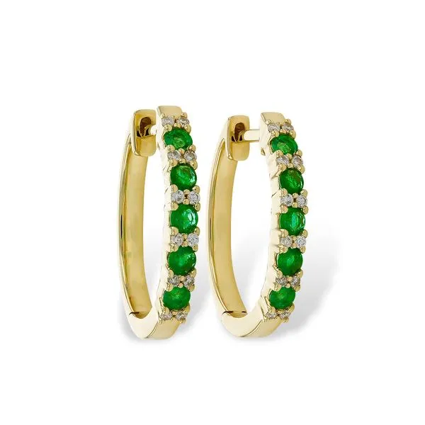 Colored Stone Earrings
