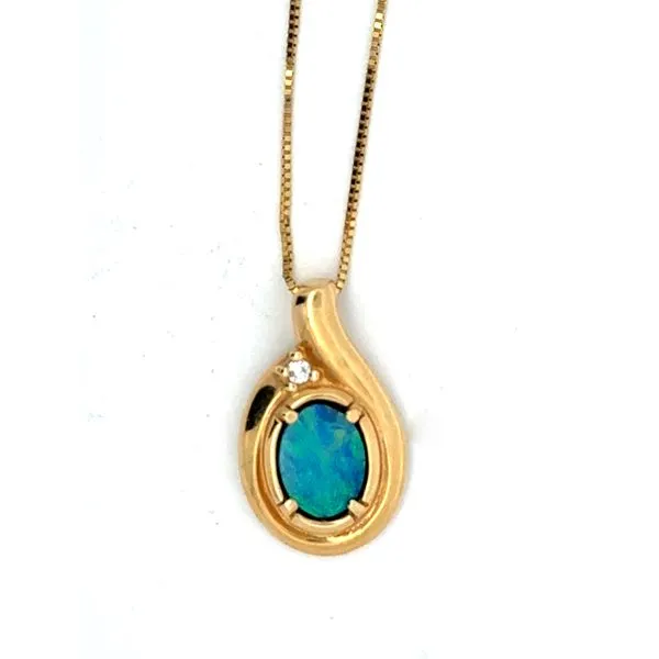 Colored Stone Pendant