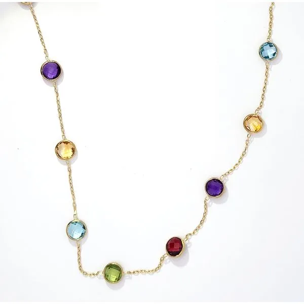 Colored Stone Necklace Robertson Jewelers New Milford, CT