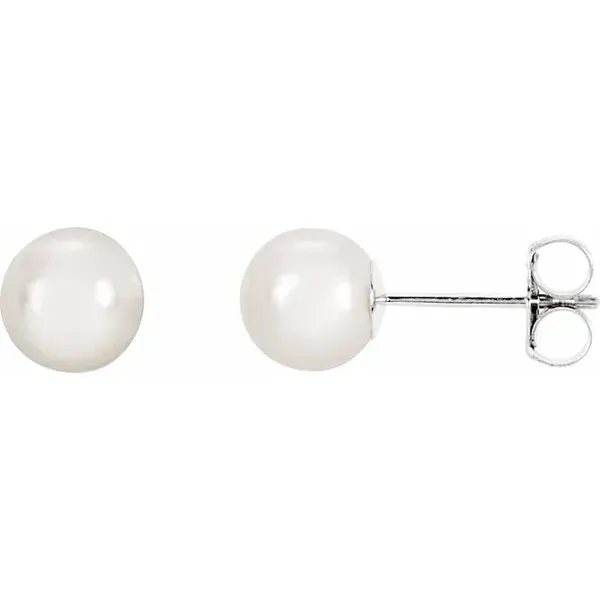 Salt Water Pearl Earrings Robertson Jewelers New Milford, CT