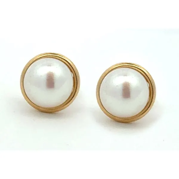 Salt Water Pearl Earrings Robertson Jewelers New Milford, CT