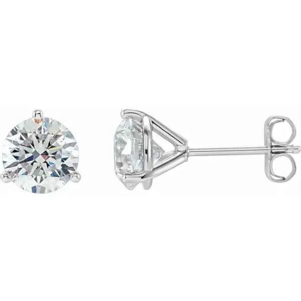 Lab Grown Diamond Earrings Robichau's Jewelry, LLC The Woodlands, TX