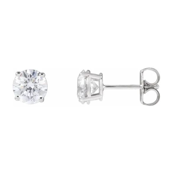 Lab Grown Diamond Earrings Robichau's Jewelry, LLC The Woodlands, TX