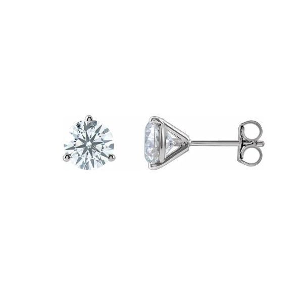 Lab Grown Diamond Earrings Robichau's Jewelry, LLC The Woodlands, TX