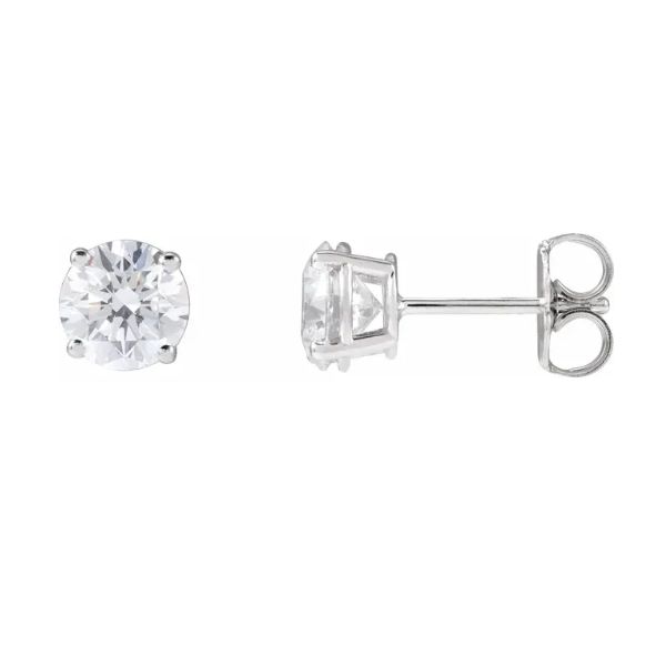 Lab Grown Diamond Earrings Robichau's Jewelry, LLC The Woodlands, TX