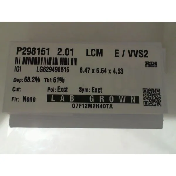 Loose Lab Grown Diamonds Robichau's Jewelry, LLC The Woodlands, TX
