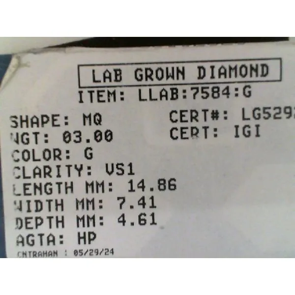 Loose Lab Grown Diamonds Robichau's Jewelry, LLC The Woodlands, TX