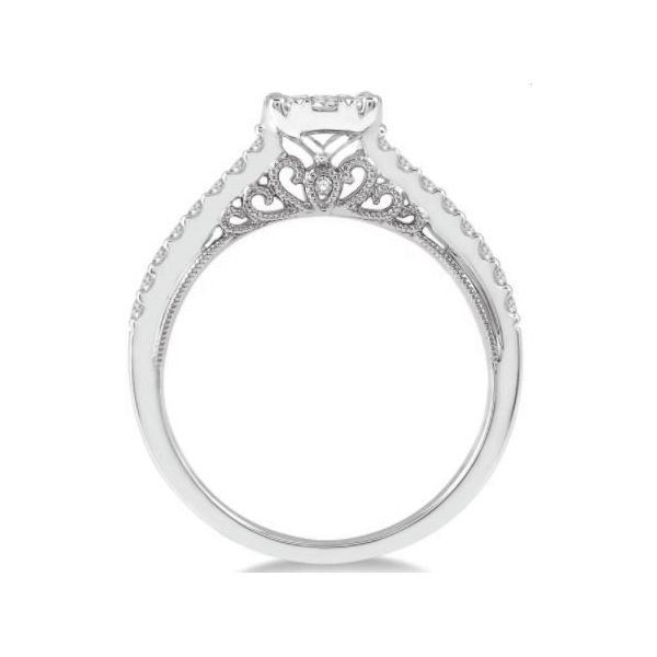 Lovebright Vintage Solitaire Style Diamond Ring Image 2 Rolland's Jewelers Libertyville, IL