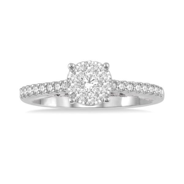 Lovebright Vintage Solitaire Style Diamond Ring Rolland's Jewelers Libertyville, IL