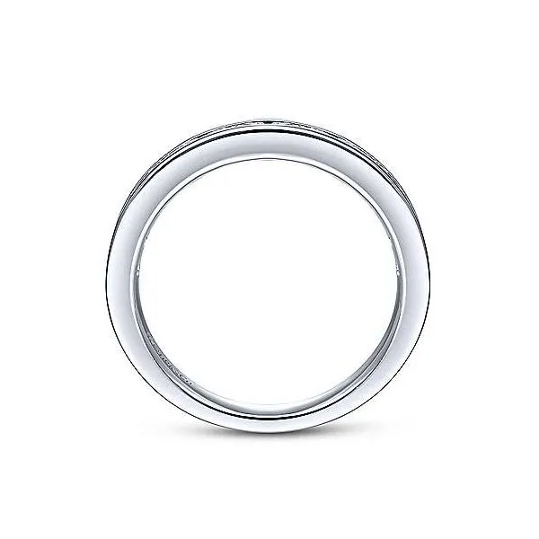 Gabriel Diamond Channel Set Wedding Band Image 2 Rolland's Jewelers Libertyville, IL