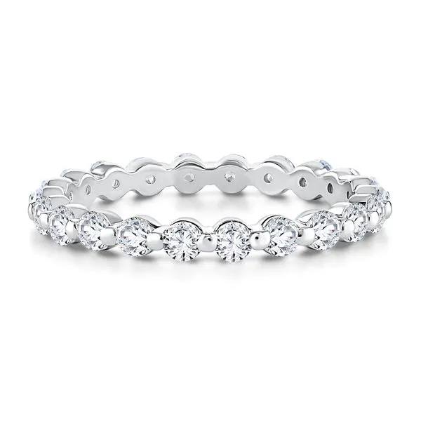 A.Jaffe 14Kw Shared Prong Round Diamond Band Rolland's Jewelers Libertyville, IL