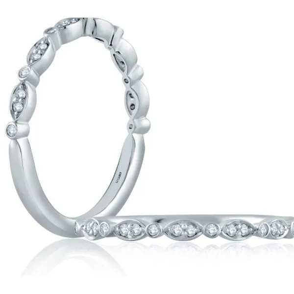 A. Jaffe Diamond Wedding Band Rolland's Jewelers Libertyville, IL