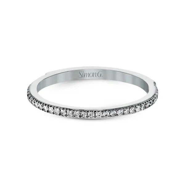 Simon G. Diamond Wedding Band Image 2 Rolland's Jewelers Libertyville, IL