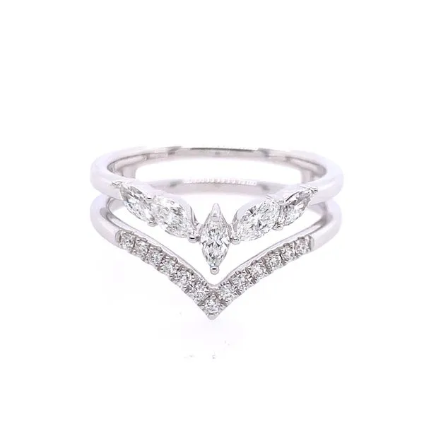 A. Jaffe Diamond Wedding Band Rolland's Jewelers Libertyville, IL