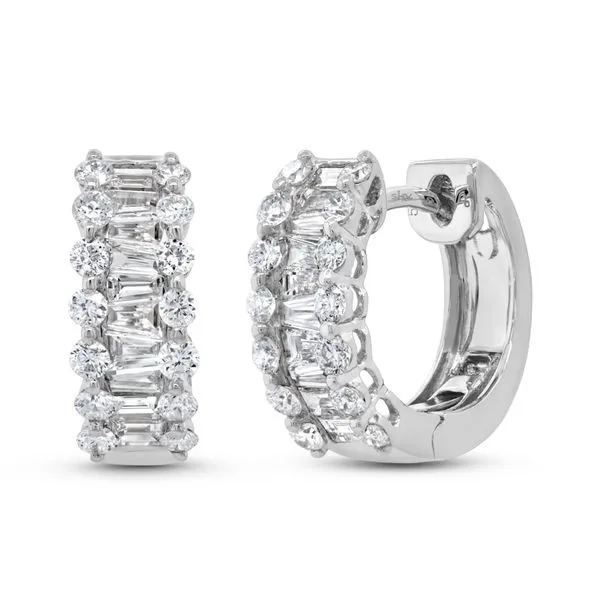 Shy Creation Diamond Hoops Rolland's Jewelers Libertyville, IL