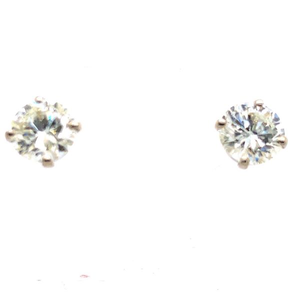 Diamond Stud Earrings 2.66Cts Rolland's Jewelers Libertyville, IL