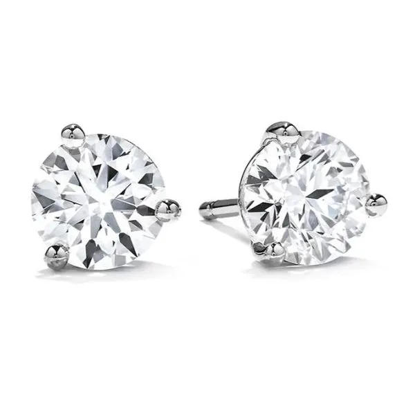 Hearts on Fire Diamond Earrings- 0.40 Cts Rolland's Jewelers Libertyville, IL