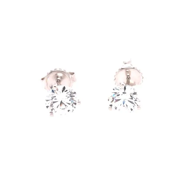 Rolland's Design Lab Grown Diamond Stud Earrings Image 2 Rolland's Jewelers Libertyville, IL