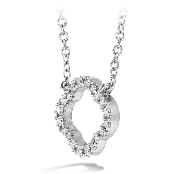 Hearts on Fire Signature Petal Pendant Image 2 Rolland's Jewelers Libertyville, IL