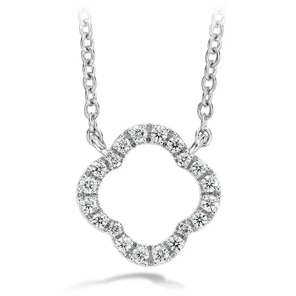 Hearts on Fire Signature Petal Pendant Rolland's Jewelers Libertyville, IL