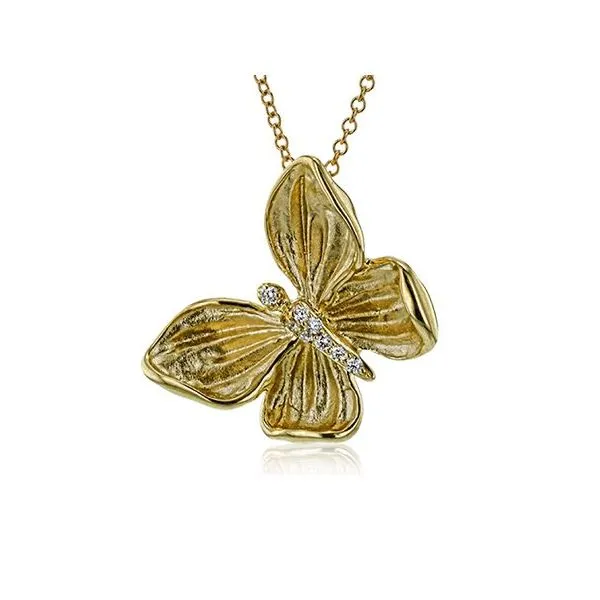 Simon G. Butterfly Pendant Rolland's Jewelers Libertyville, IL