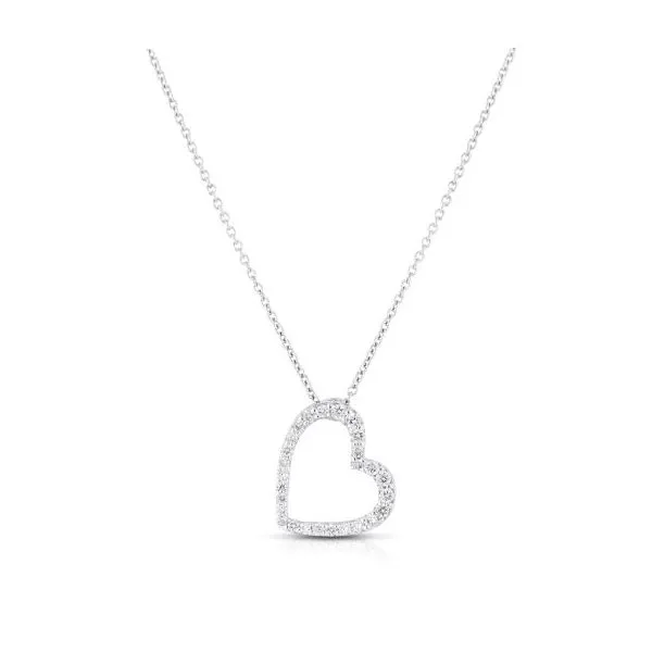 Roberto Coin 18Kw Diamond Pendant Rolland's Jewelers Libertyville, IL
