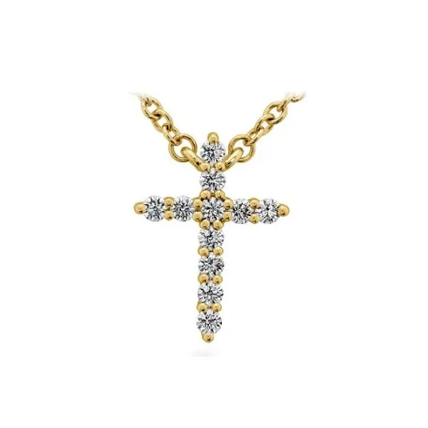 Hearts On Fire Diamond Cross Rolland's Jewelers Libertyville, IL