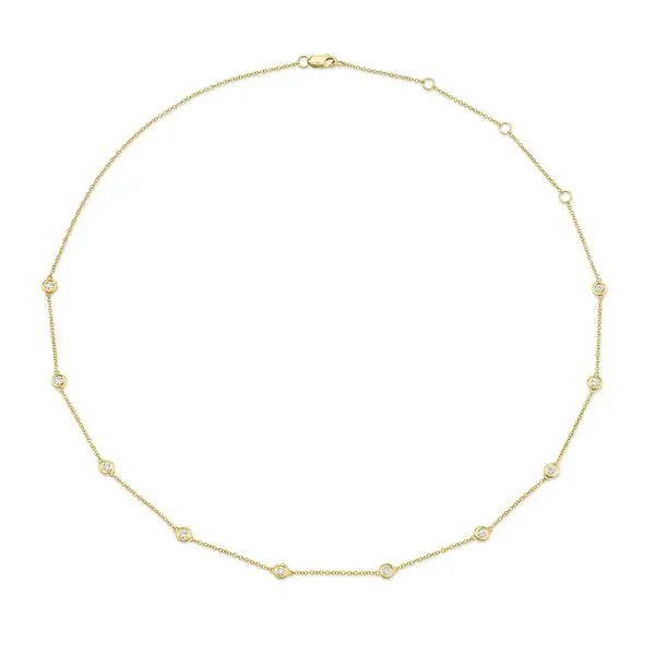 Shy Creation Diamond Station Necklace Rolland's Jewelers Libertyville, IL