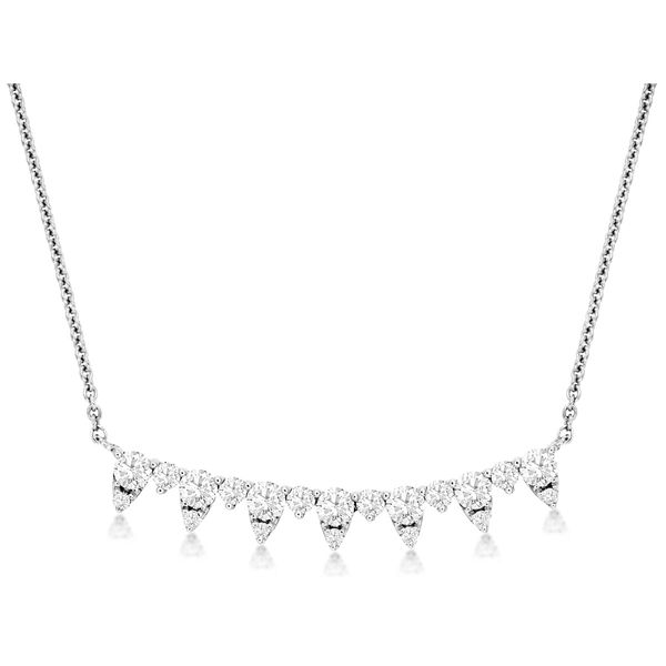 Rolland's Design Diamond Row Necklace Rolland's Jewelers Libertyville, IL