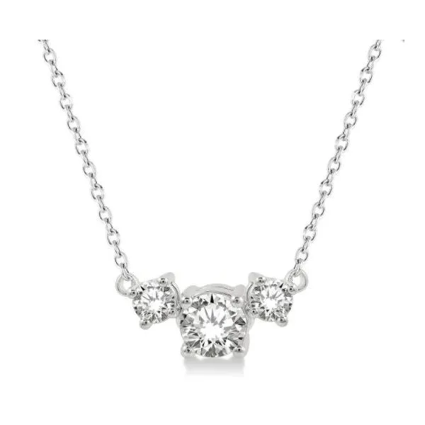 Rolland's Design 3 Stone Diamond Necklace -0.50cts Rolland's Jewelers Libertyville, IL