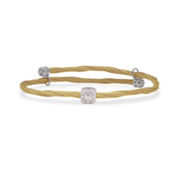 Alor Diamond Station Bracelet Rolland's Jewelers Libertyville, IL