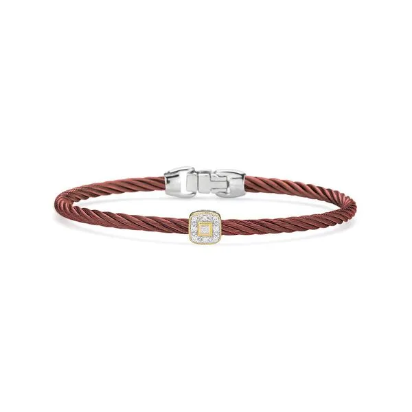 Alor Single Station Diamond Bracelet Rolland's Jewelers Libertyville, IL