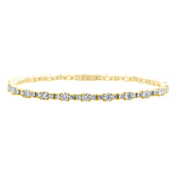 3 Station Diamond Bracelet - 3.60cts Rolland's Jewelers Libertyville, IL