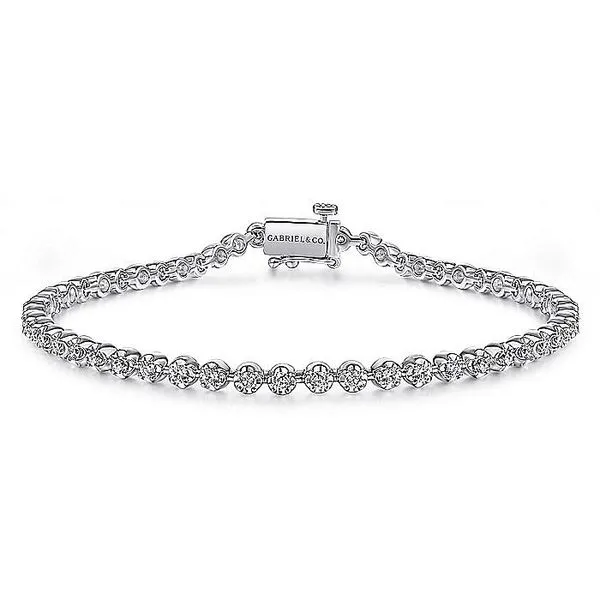 Gabriel 14Kw Diamond Tennis Bracelet Rolland's Jewelers Libertyville, IL