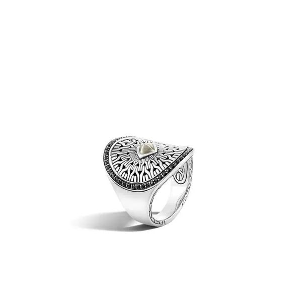 John Hardy Radial Pave Saddle Ring Image 2 Rolland's Jewelers Libertyville, IL