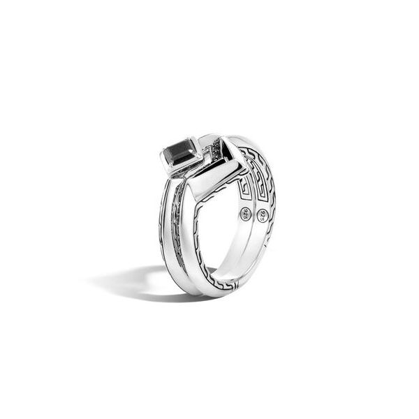 John Hardy Tiga Stackable Duo Ring Image 2 Rolland's Jewelers Libertyville, IL