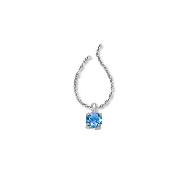 Carla Blue Topaz Pendant Rolland's Jewelers Libertyville, IL