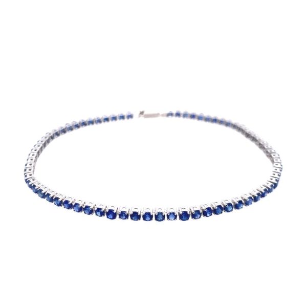 Shy Creation Micro Blue Sapphire Bracelet- 3.45cts Rolland's Jewelers Libertyville, IL