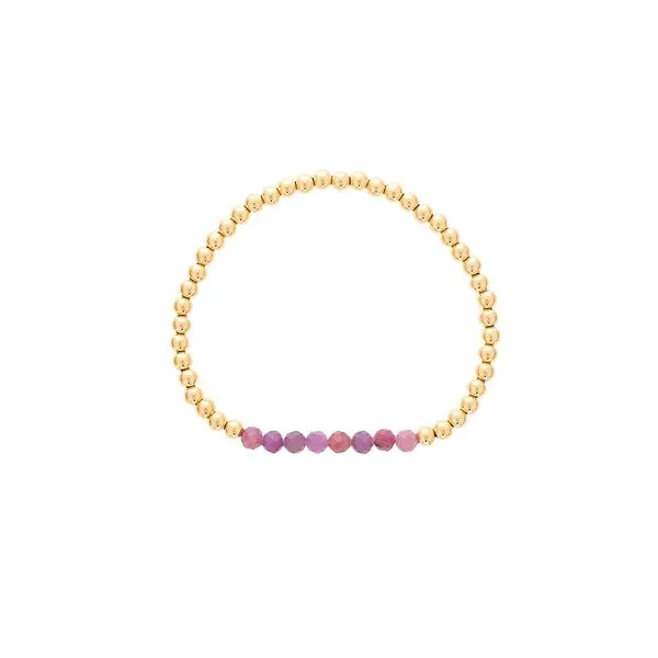 Dee Berkley Shine Bright Birthstone Mini Bead Bracelet- July Rolland's Jewelers Libertyville, IL